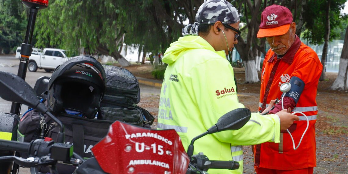 Fortalece Gobierno de Puebla el Sistema de Emergencias Médicas con Motoambulancias