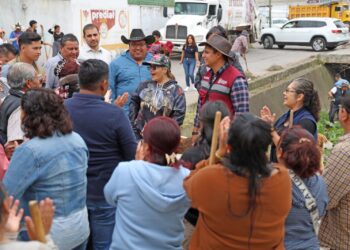 Encabeza Omar Muñoz faena comunitaria en Sanctorum