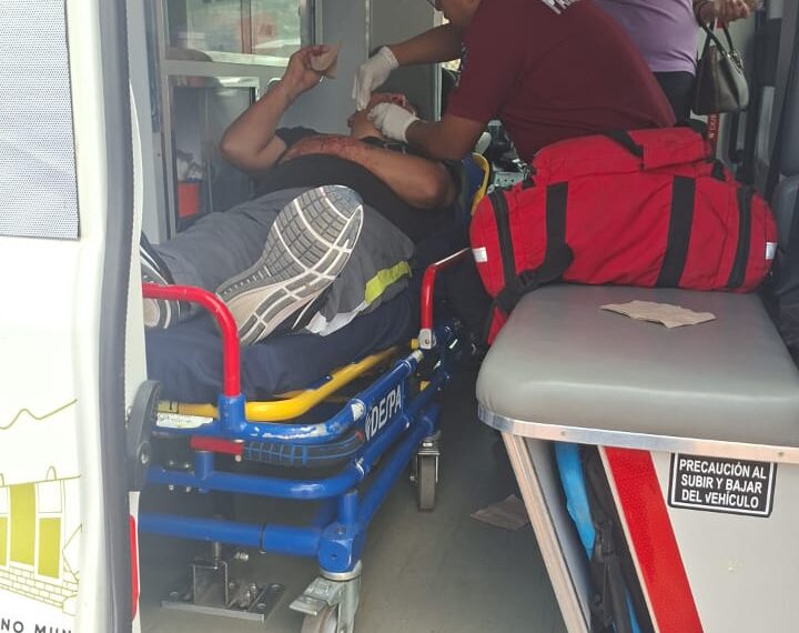 Riña en partido de fútbol deja un lesionado en Chachapa