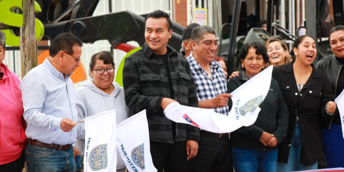 Cumple Roberto Solís: arranca obra de «rescate carretero» en San Luis Coyotzingo