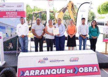 Con nueva biblioteca en San Rafael Comac Lupita Cuautle impulsa la educación