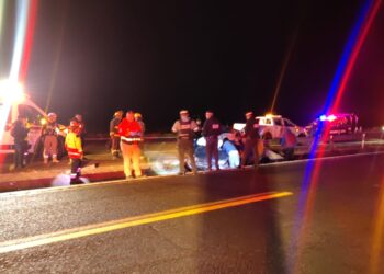 Un muerto y dos lesionados deja accidente en Cuyuaco.