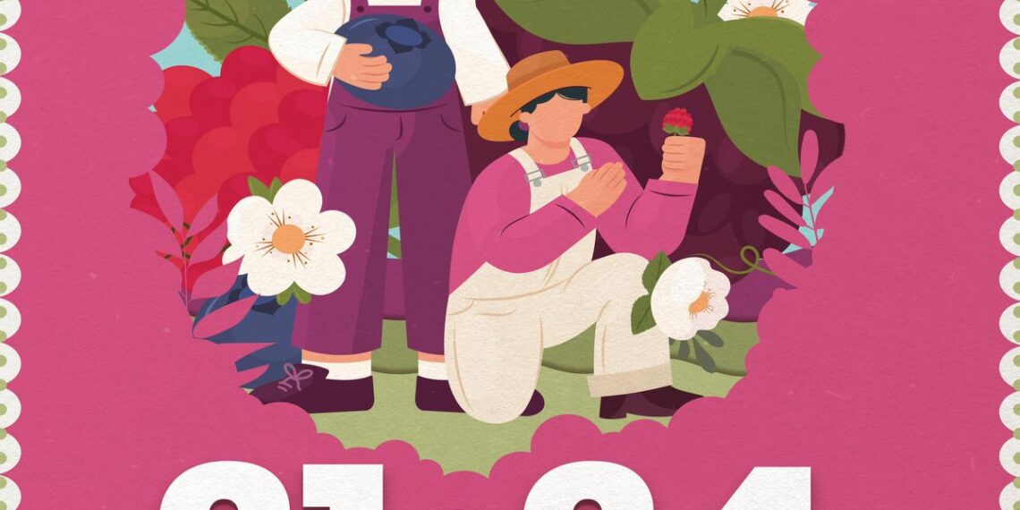 San Diego Buenavista, segunda en producción de berries en Puebla, se prepara para la Feria de las Berries 2025