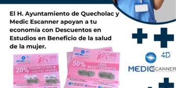 Ayuntamiento de Quecholac impulsa campaña de salud para mujeres con descuentos en estudios médicos