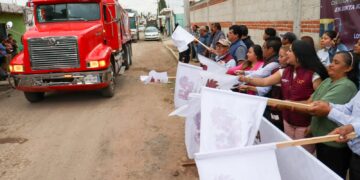 “En San Pedro Cholula, todas las juntas auxiliares serán beneficiadas con obra pública”: Tonantzin Fernández