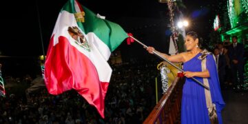 Con orgullo mexicano y unión familiar Lupita Cuautle celebra las fiestas patrias en San Andrés Cholula