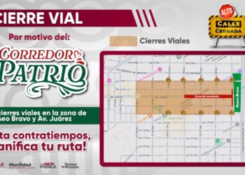 Cierres viales y medidas de movilidad por Corredor Patrio 2025