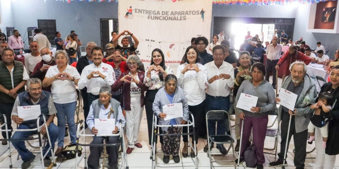 “Es la primera vez que recibimos algo de un presidente de Cholula”: beneficiario del Miércoles del Pueblo