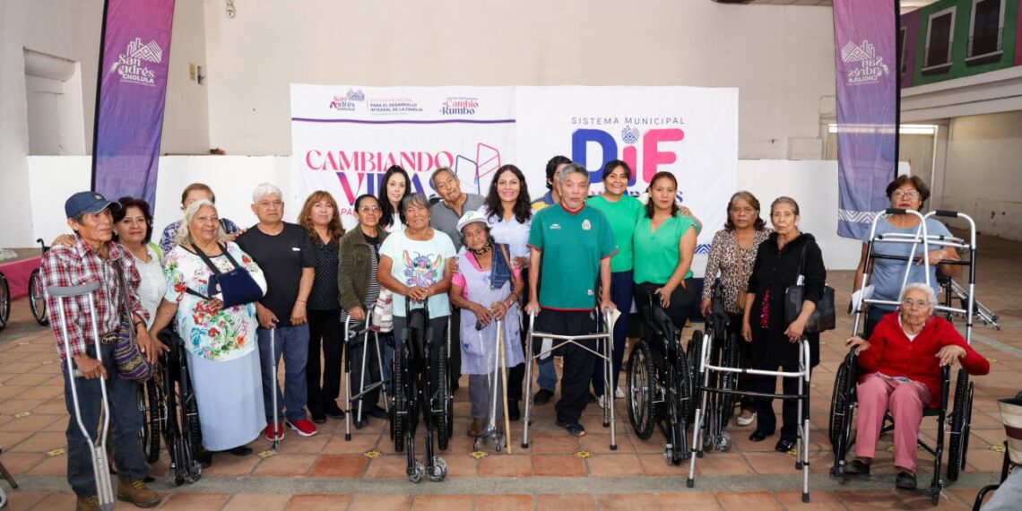 Fortalece Lupita Cuautle la inclusión y bienestar con entrega de aparatos ortopédicos