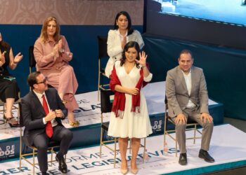 CLAUDIA RIVERA VIVANCO DESTACA EN EL PRIMER INFORME LEGISLATIVO DE LA BANCADA POBLANA: UNIDAD, TERRITORIO Y TRANSFORMACIÓN