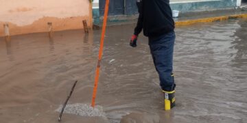 SSCyPC de Cuautlancingo implementa “Operativo Acuario” ante intensas lluvias de esta tarde