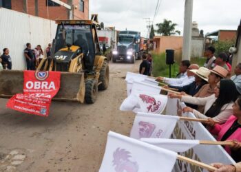 Con Tonantzin Fernández, avanza la transformación de la infraestructura en San Pedro Cholula