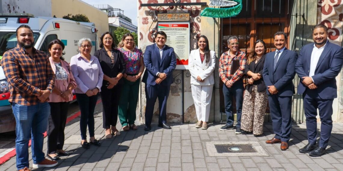 Coloca Tonantzin Fernández Bando Solemne con motivo de las Fiestas Patrias