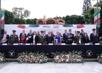 Promueve Lupita Cuautle valores cívicos en ceremonia conmemorativa por el aniversario 178° de los Niños Héroes de Chapultepec