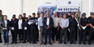 Refuerzan equipamiento de policial en Ocoyucan