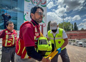 Gobierno de Cuautlancingo participa en el «Segundo Simulacro Nacional 2025
