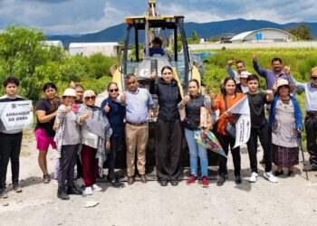 Ayuntamiento de Quecholac arranca obra de adoquinamiento en San José Tuzuapan
