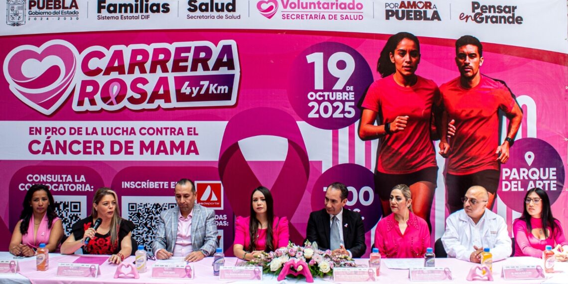 Carrera Rosa 2025, en apoyo a lucha contra el cáncer de mama