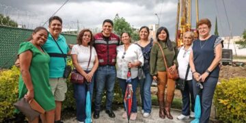 Omar Muñoz encabeza perforación de pozo en Sanctorum