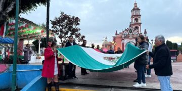 Xoxtla conmemora la gesta heroica de los Niños Héroes de Chapultepec