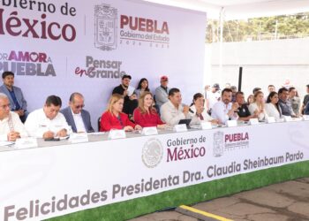 Puebla acompaña a la presidenta Sheinbaum, en la transformación humanista del país: Armenta