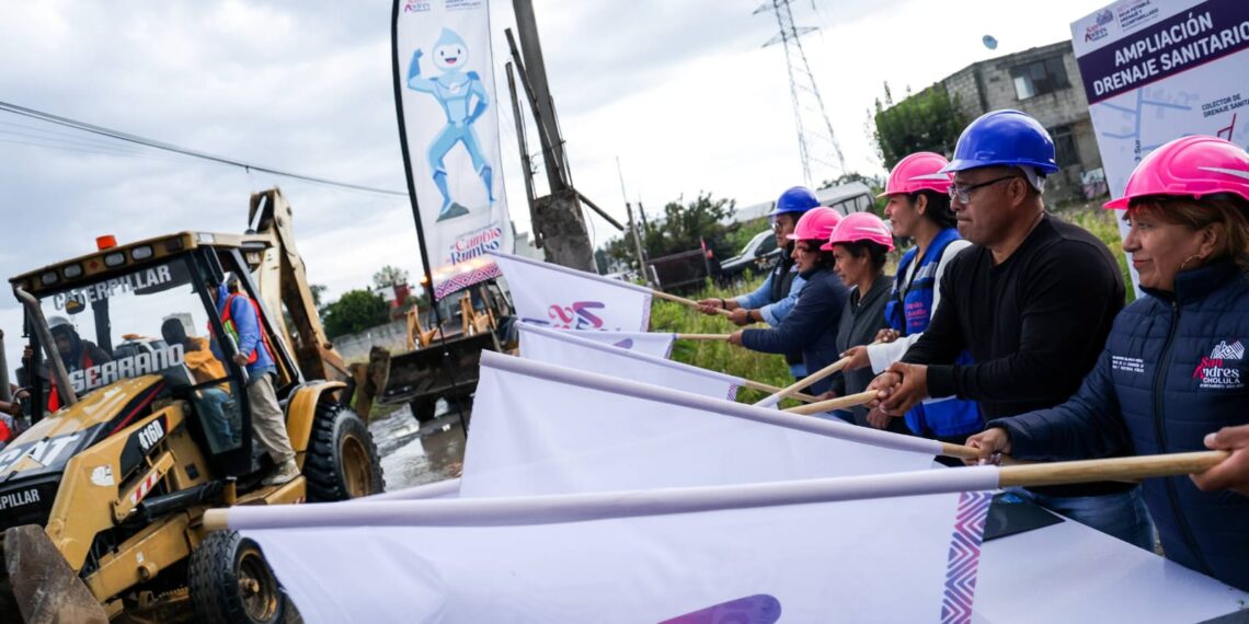 Fortalece Lupita Cuautle infraestructura hidráulica y sanitaria en San Rafael Comac