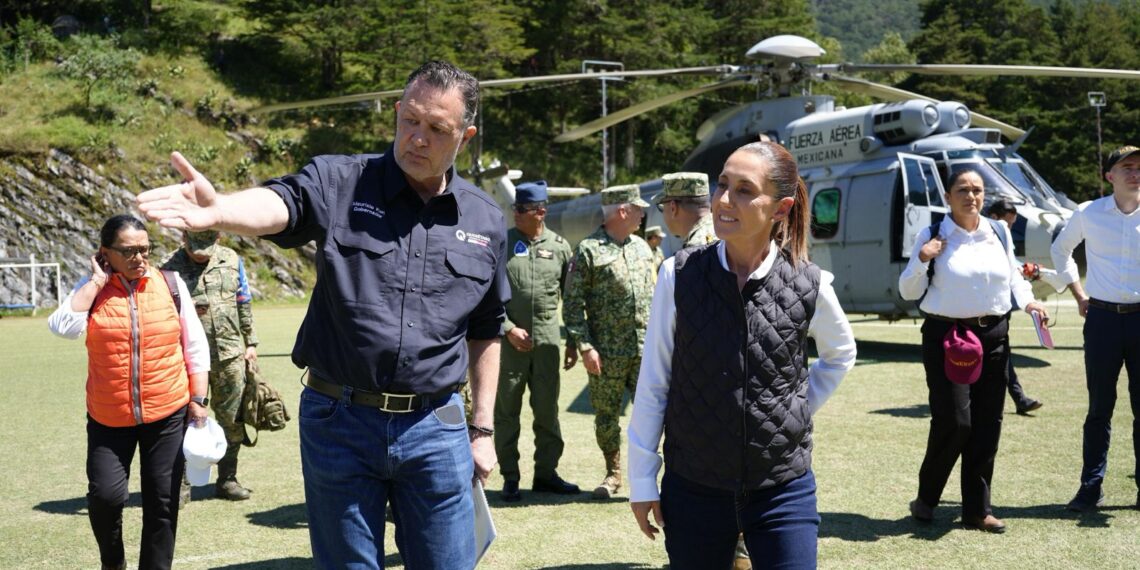 “SEGUIMOS EN TERRITORIO. SALDREMOS ADELANTE”: PRESIDENTA CLAUDIA SHEINBAUM EN SU SEGUNDO DÍA DE RECORRIDO EN ZONAS AFECTADAS POR LAS LLUVIAS