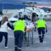 Con apoyo aéreo, SUMA garantiza atención oportuna a mujer con complicaciones postparto