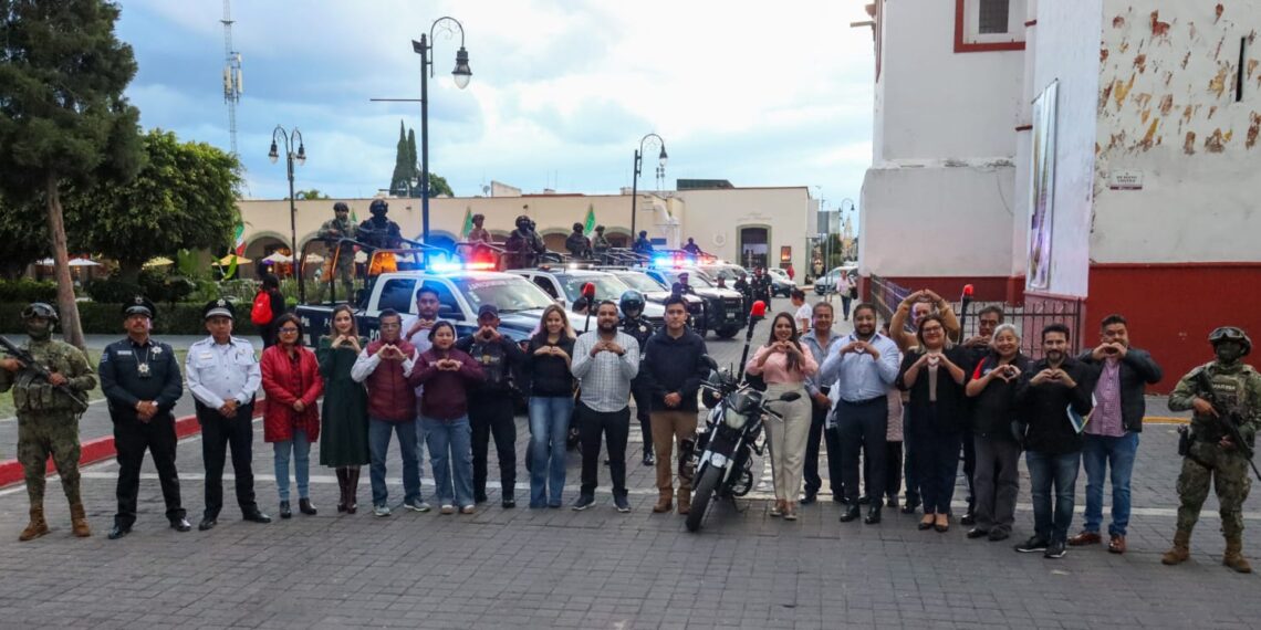 Con “Cholula Segura”, Tonantzin Fernández consolida la estrategia de seguridad en San Pedro Cholula