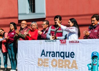 Mejoran servicios en San Pablo Tecamac con nueva obra de drenaje sanitario