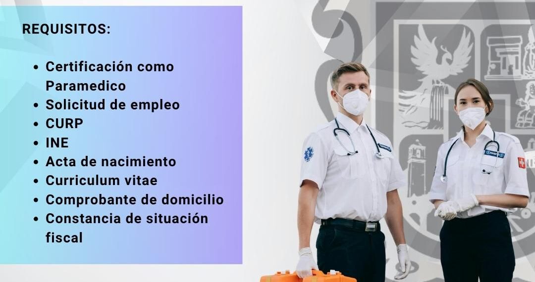 Ayuntamiento de Quecholac abre convocatoria para paramédicos