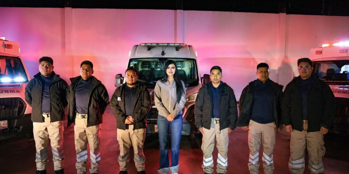 Entregan equipo de protección a paramédicos en Quecholac