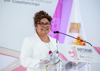 Tere Alfaro rinde Primer Informe de Resultados al frente del Sistema Municipal DIF