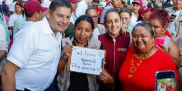 Puebla está al 100 en apoyos y atención en la sierra norte, señala presidenta Sheinbaum