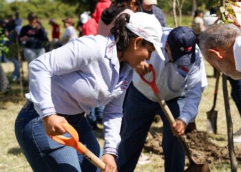 Fomenta Lupita Cuautle la cultura de cuidado ambiental en San Andrés Cholula