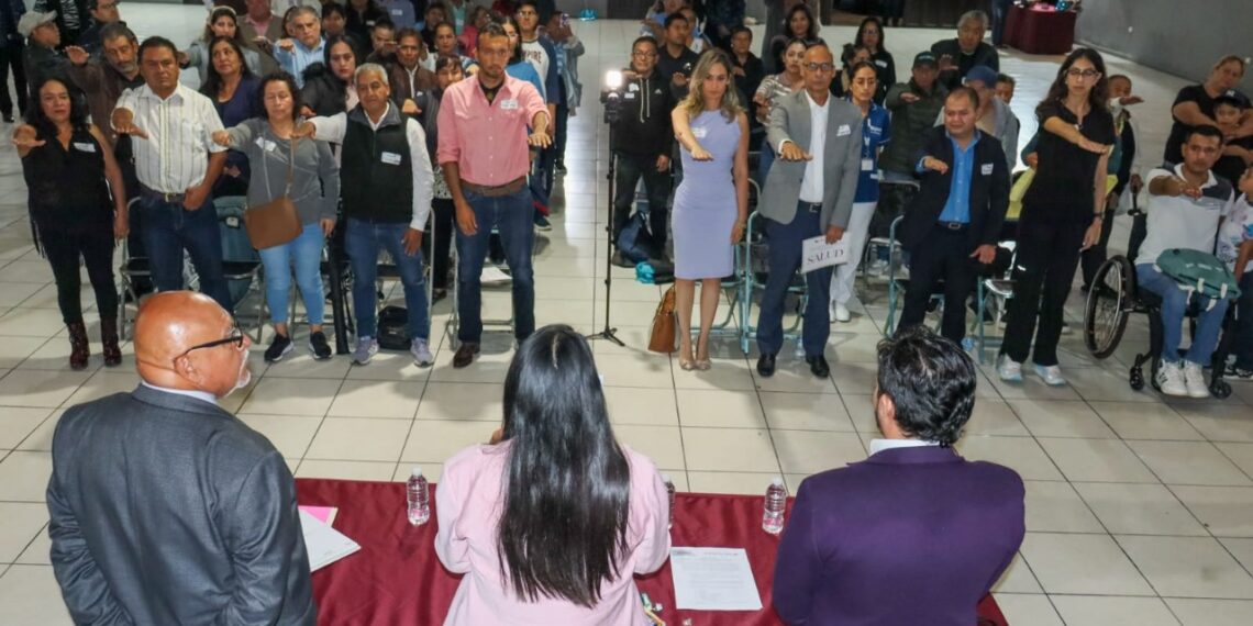 Tonantzin Fernández toma protesta a los Consejos de Participación Ciudadana