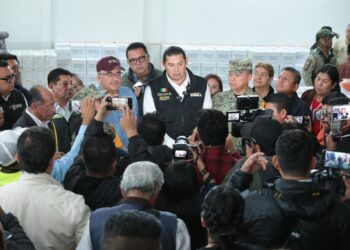 En coordinación, órdenes de gobierno supervisan atención a afectados por lluvias en Puebla