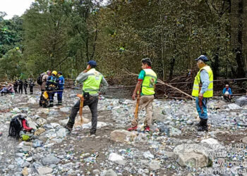 Fue rescatado el cuerpo sin de un señor el cual fue arrastrado por el río San Marcos en Xicotepec
