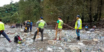 Fue rescatado el cuerpo sin de un señor el cual fue arrastrado por el río San Marcos en Xicotepec