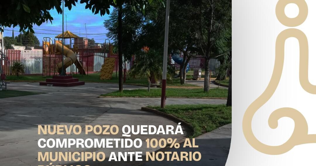 Xoxtla gana certeza: nuevo pozo quedará comprometido 100% al municipio ante notario público