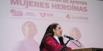 Realiza Tonantzin Fernández la segunda entrega del programa “Mujeres Heroínas”