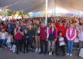 Shamy Spezia encabeza entrega de apoyos alimentarios a población vulnerable en Huejotzingo