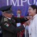Recibe Lupita Cuautle la Venera “Gran Defensora de la Patria” en ceremonia de ascenso de la Academia Militarizada Ignacio Zaragoza