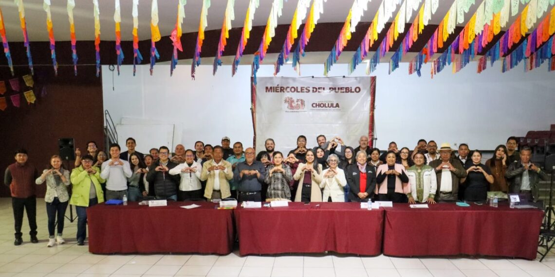 “San Pedro Cholula tiene una presidenta que sí escucha”: beneficiaria del Miércoles del Pueblo