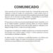 Comunicado