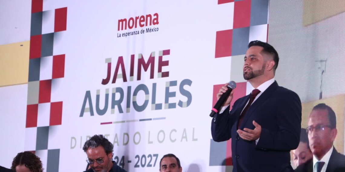 Presenta diputado Jaime Aurioles su Primer Informe Legislativo