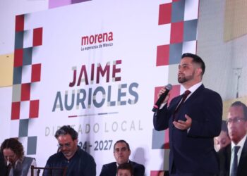 Presenta diputado Jaime Aurioles su Primer Informe Legislativo