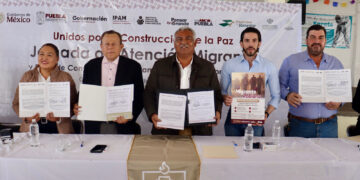 Ocoyucan fue sede de la firma de convenio con el Instituto Poblano de Atención al Migrante (IPAM) de la Microrregión 21