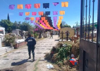 Saldo blanco tras temporada de muertos en Cuautlancingo