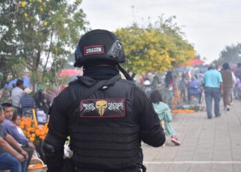 Saldo blanco en San Pedro Cholula durante las festividades del Día de Muertos